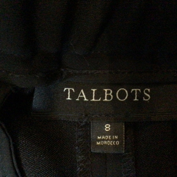 Ladies drawstring polyester/spandex blend pants, black sz 8 28” inseam - Picture 10 of 10